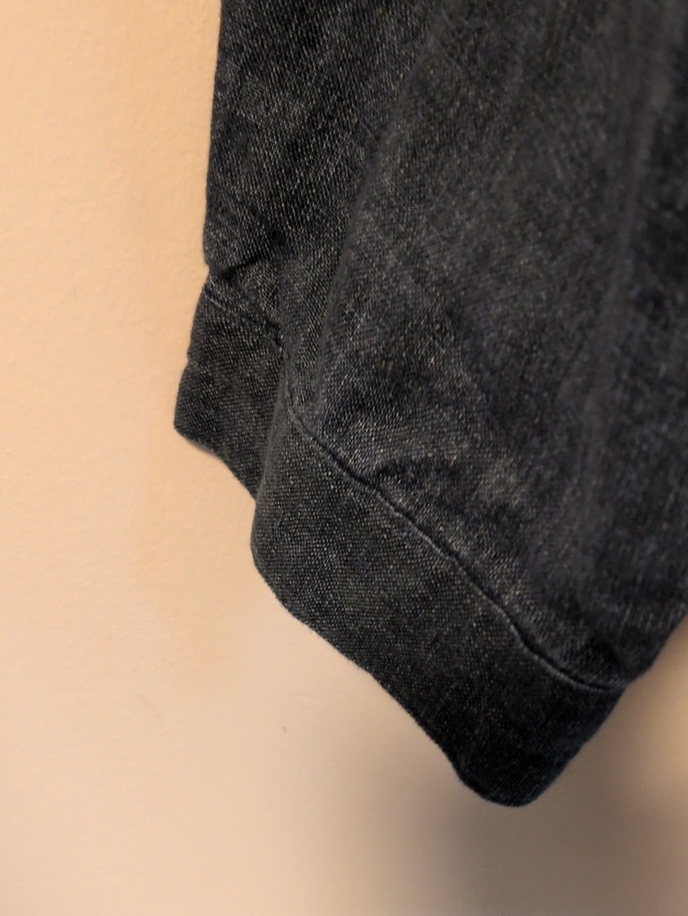 Eileen Fisher Washed Organic Linen Delave Classic Collar Shirt L - Picture 8 of 16